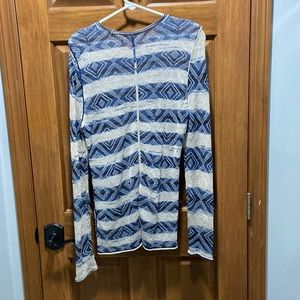 Rachel Roy crochet sweater. Size XL